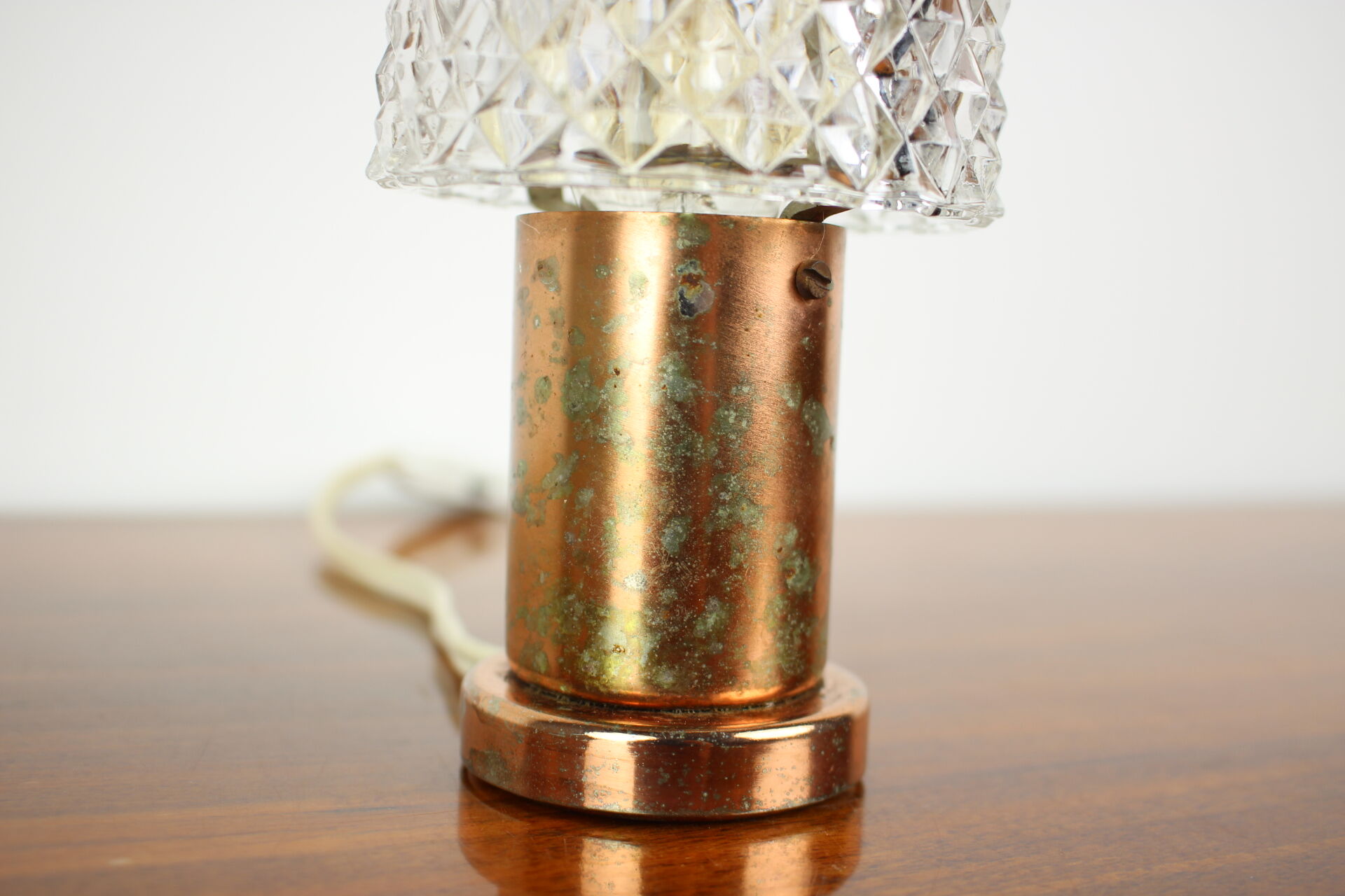Table lamp by kamenicky senov, preciosa, 1970s