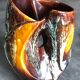 Large vase in artistic enamelled CERAMIC of VALLAURIS 22,7 cm