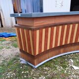 Mr. Bazin's bar counter in Limoges