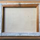 Painting "Lake and wooded landscape" HST signed Vernet + frame