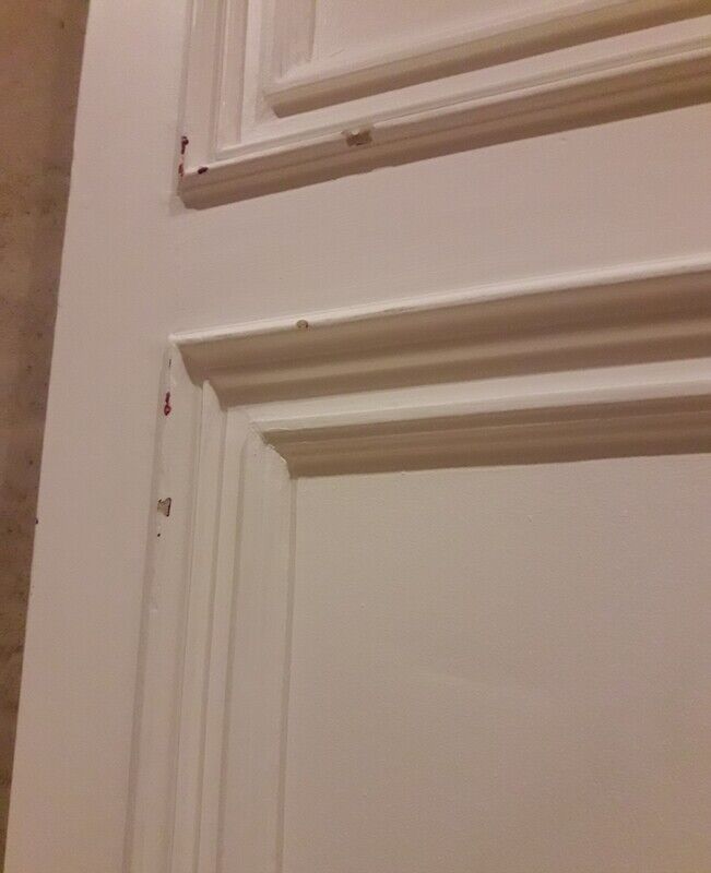 Communication door 69x243cm double-sided molded panel