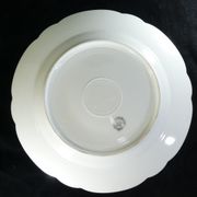 Limoges porcelain round plate for e.Bourgeois Paris no.2