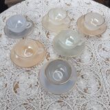 Service vintage harlequin cups