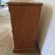 Solid wood bookcase – shabby chic style – adjustable shelves