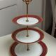 Cake servant 3 floors in Limoges porcelain