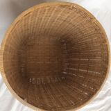 Old rattan basket