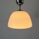 Opal glass ceiling light in Bauhaus style, Art Deco, 1940s, Germany