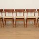 5 x dining chair | Farstrup | Model 210 | Restored | Cream/yellow