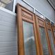 4 solid oak partition doors (high quality)