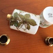 Limoges Vapocler Clercygne Paris porcelain perfume bottles - year 70