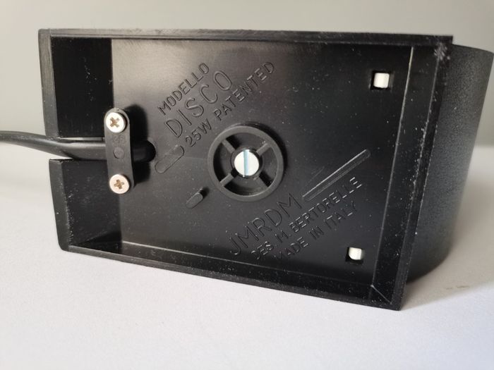 Pair of Italian Disco table lamps by Bertorelle