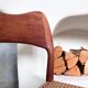 Vintage teak chairs by Arne Hovmand Olsen