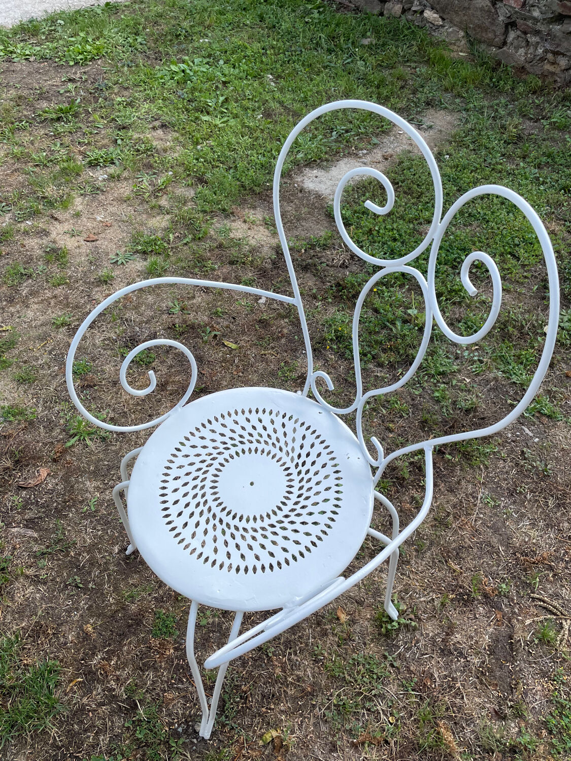 Salon de jardin en fer