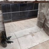 Large beveled mirror
