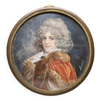 Aristocratic portrait - 19th century montage