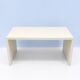 Monobloc polyester desk by Berthe Libert, 1970s.