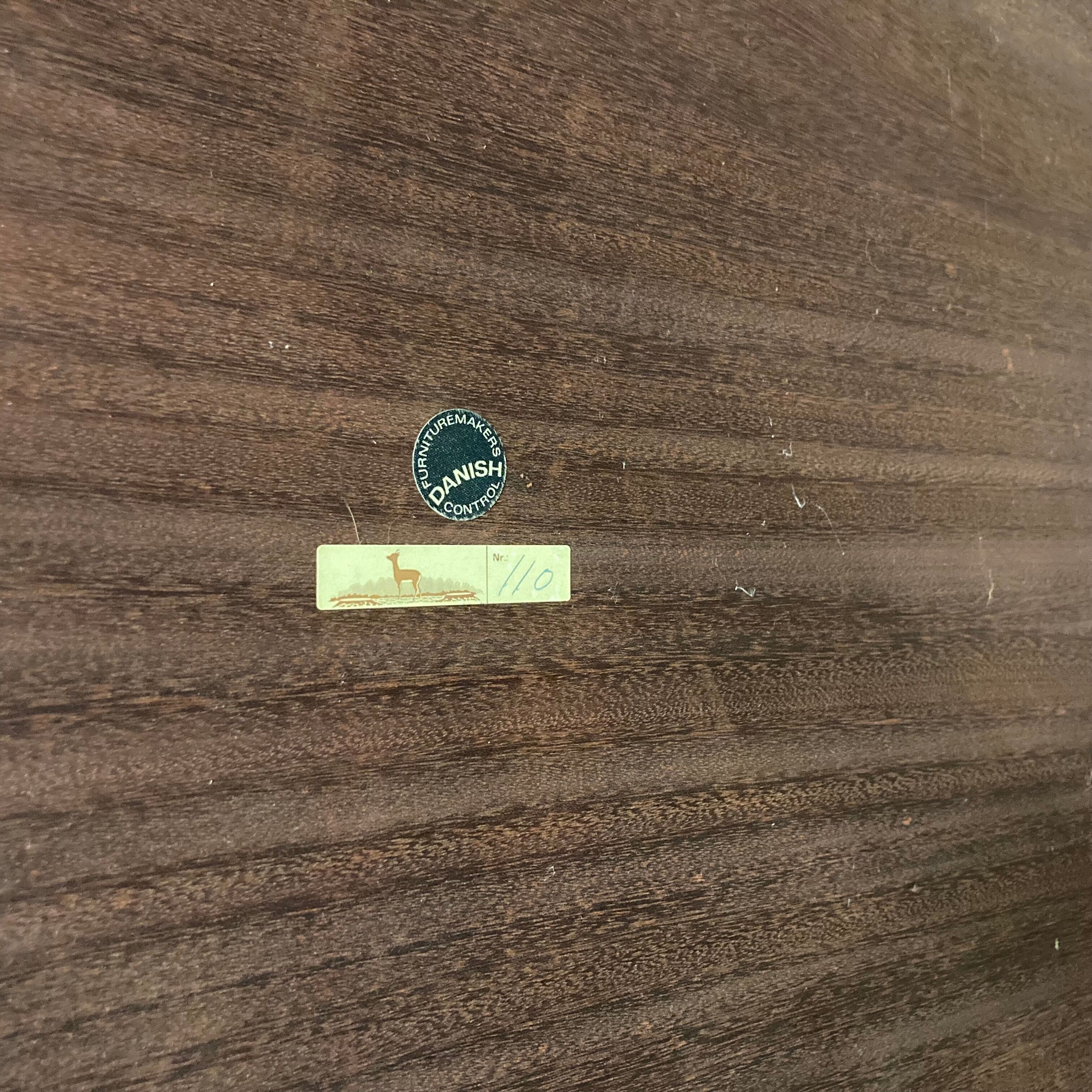 Scandinavian design coffee table 1950 "Kai Kristiansen".