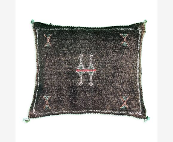 Coussin berbère Sabra marron