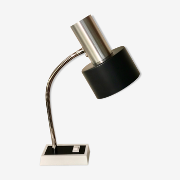 Black vintage sis table lamp, model 861