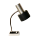 Lampe de table noire vintage sis, Modèle 861