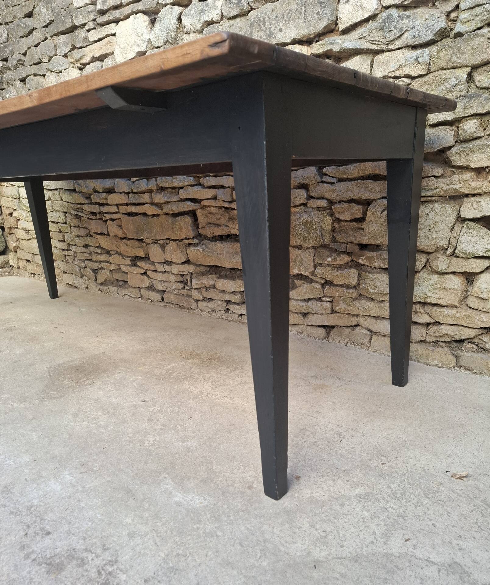Oak farmhouse table 200cm