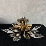 Vintage sputnik ceiling light — glass spikes