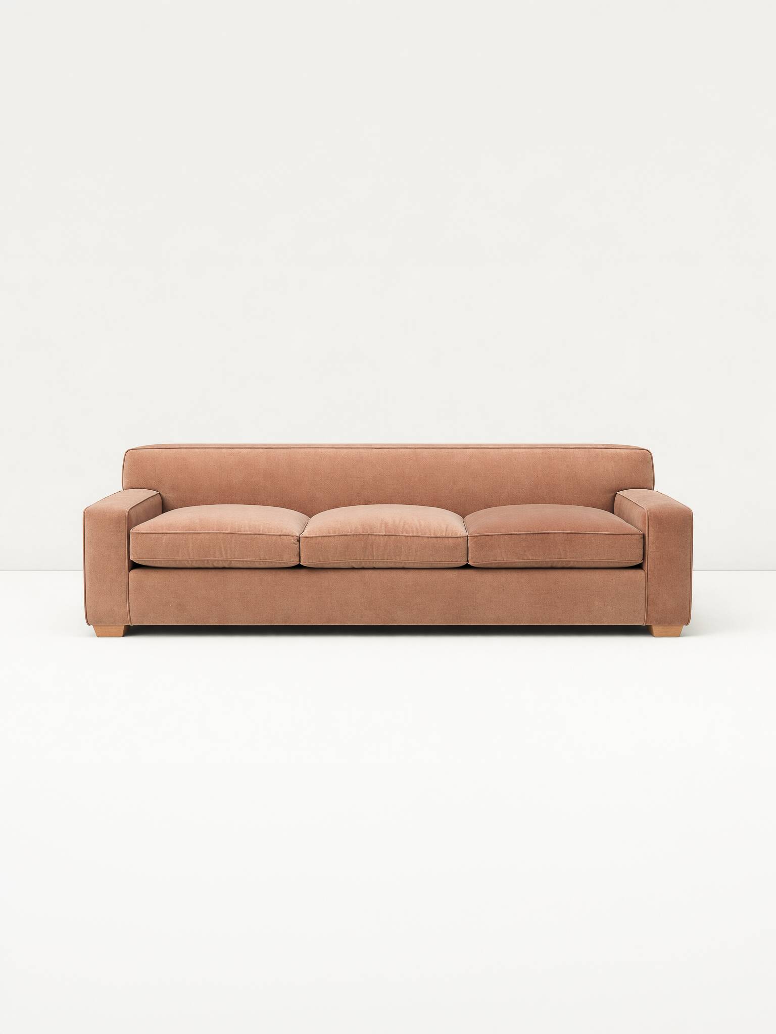 Custom three-seater sofa — Jean-Michel Frank style