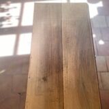 Small walnut console from the Art Deco period