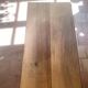 Petite console en noyer epoque art deco