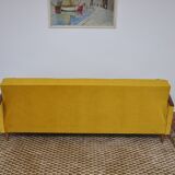 Yellow sleeper sofa 1960s
