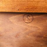 Pair of vintage bistro chairs, Stella Luterma, Circa 60'