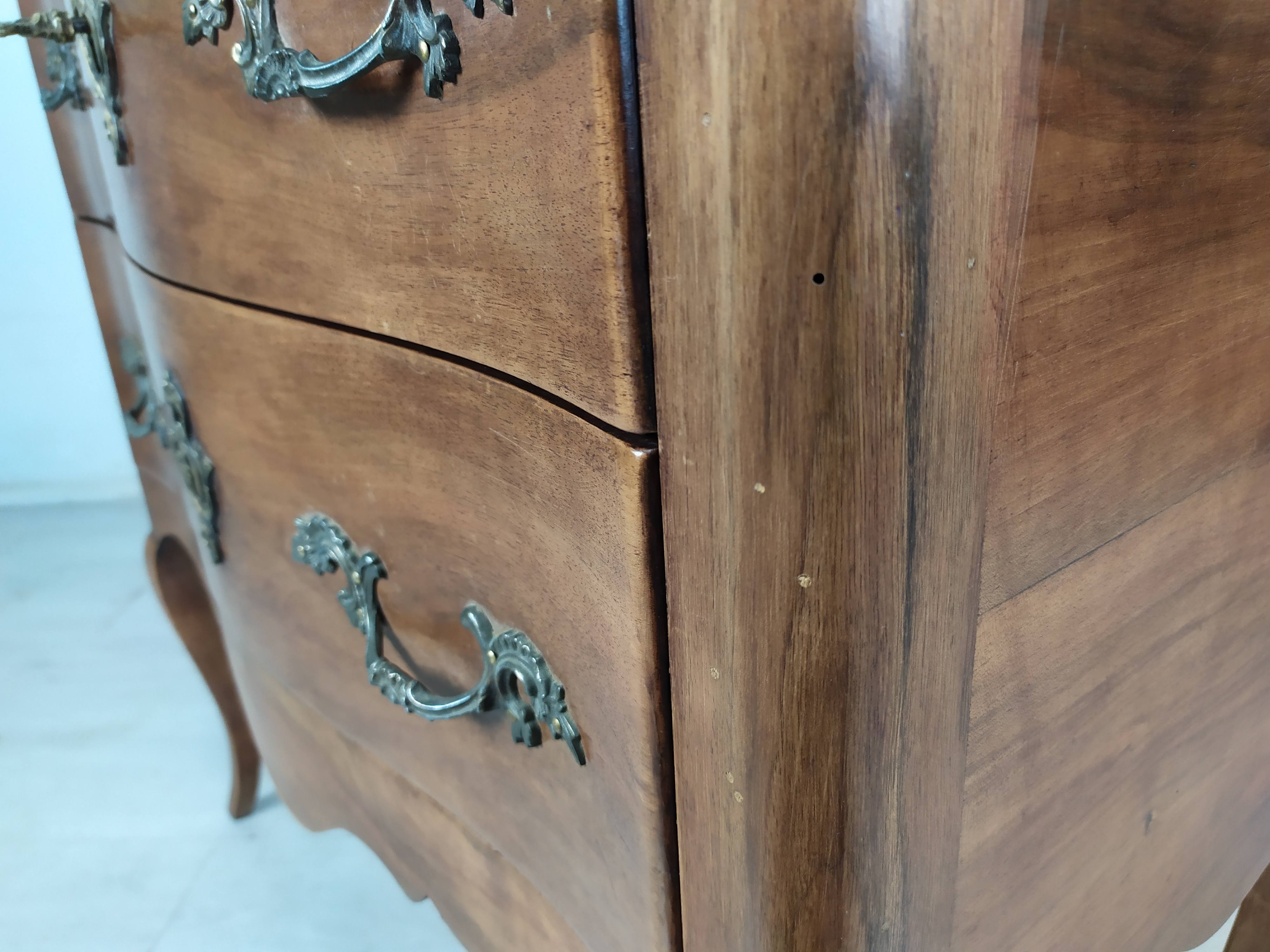 Commode Louis XV walnut