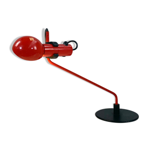 Lampe de bureau rouge