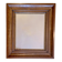 Antique beveled edge mirror in walnut frame, circa 1850