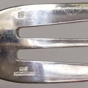 Ensemble de 14 fourchettes à gâteau christofle modèle spartour