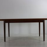 Danish sixties design teakwood extendable dining for Glostrup Møbelfabrik