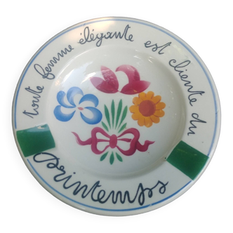 Advertising cup from the "Printemps" Paris store from Sarreguemines - vintage.