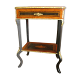 Furniture working in marquetry