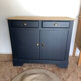 Black low buffet