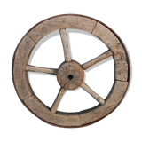 Old wheelbarrow wheel or cart