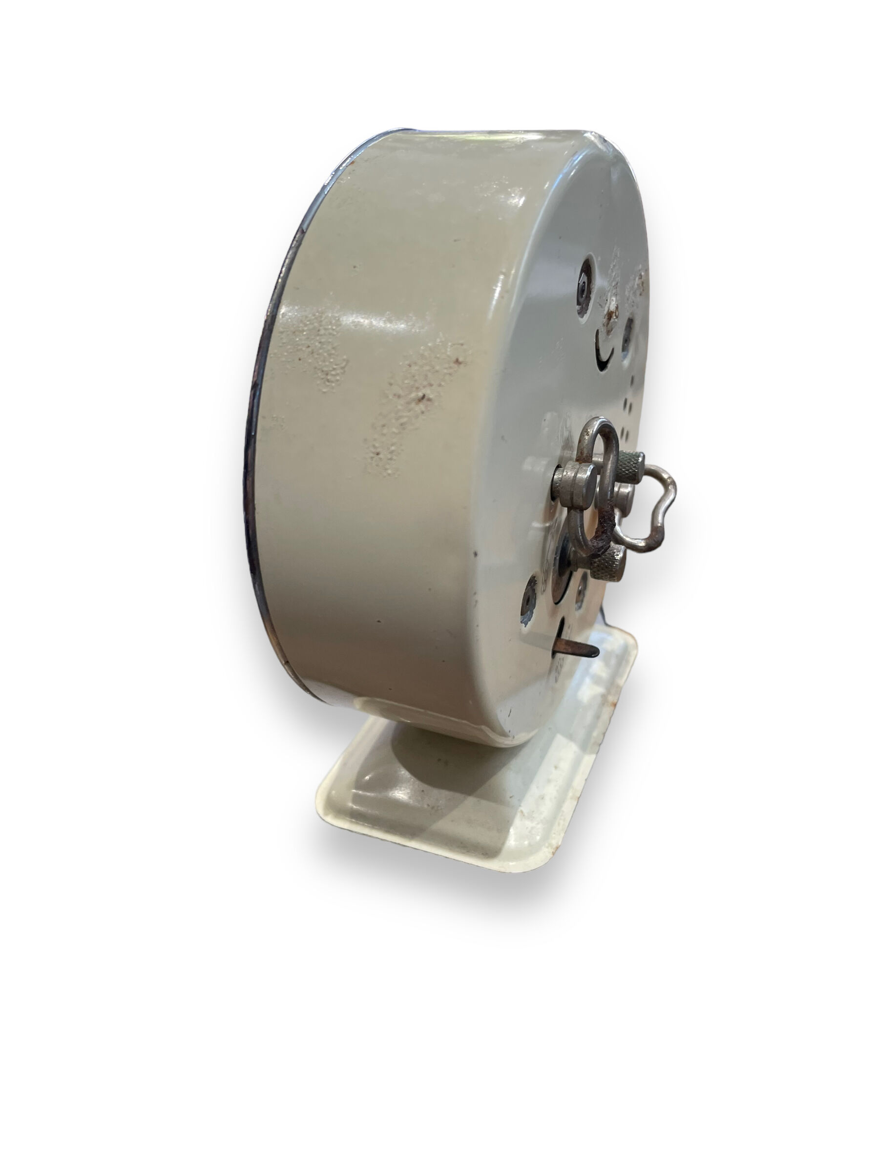 Tintin alarm clock bayard animated mechanical metal 1960s