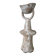 Bougeoir en céramique  forme organique