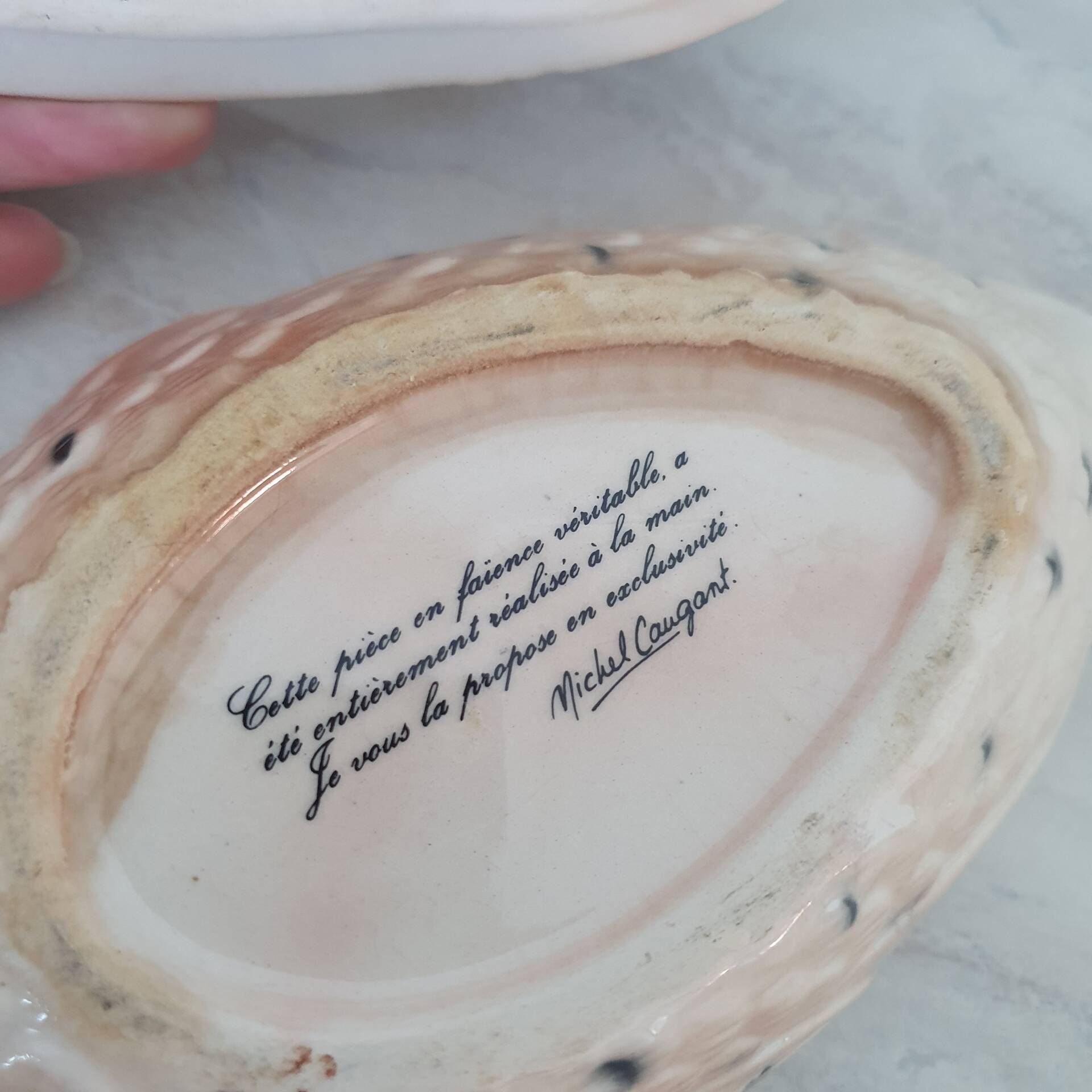 Michel Caugant / Ceramic Pheasant Terrine