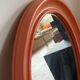 Carrara & Matta Orange Bakelite Mirror