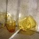 Coffee cup & amber glass undercup vereco - made in france