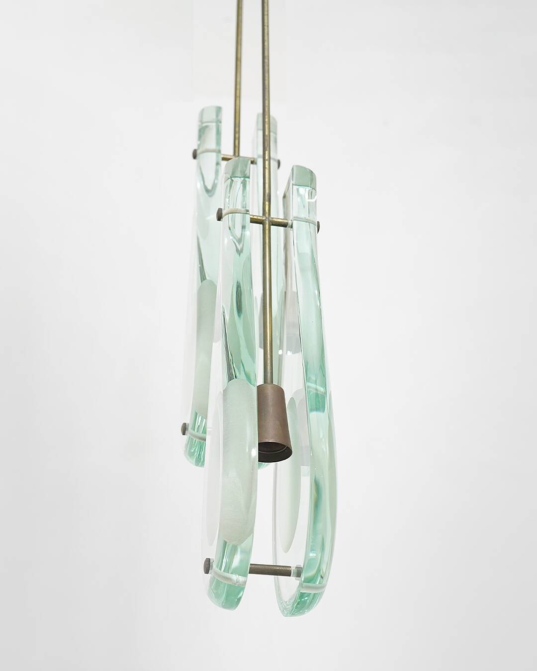 Pendant lamp mod. 2259/2 by Max Ingrand, Fontana Arte, 1960s