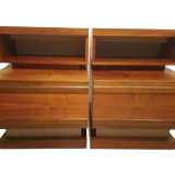 Paire de chevets scandinave teck année 70 simat doubinski