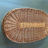 Vintage Rattan Serving Tray