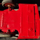 Joustra autocar bus setra transeurope toy old tole engine friction 39cm