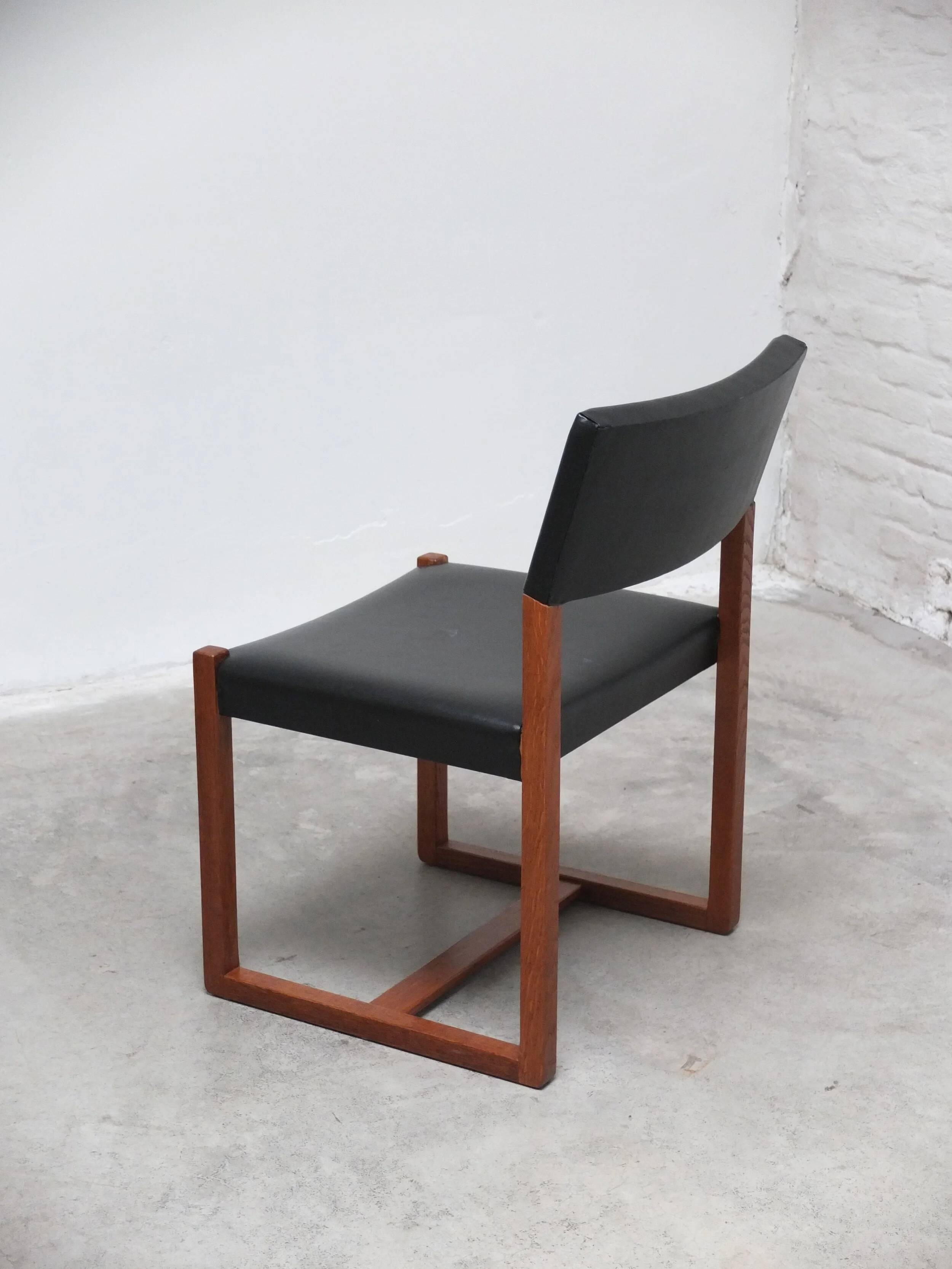 Pair of side chairs by Alfred Hendrickx for Belform, 1960s